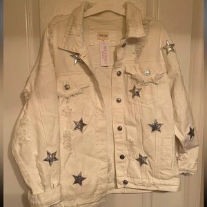 Scout & Mollys NWT Star Jean Jacket